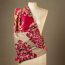 Load image into Gallery viewer, Damassé Fuschia